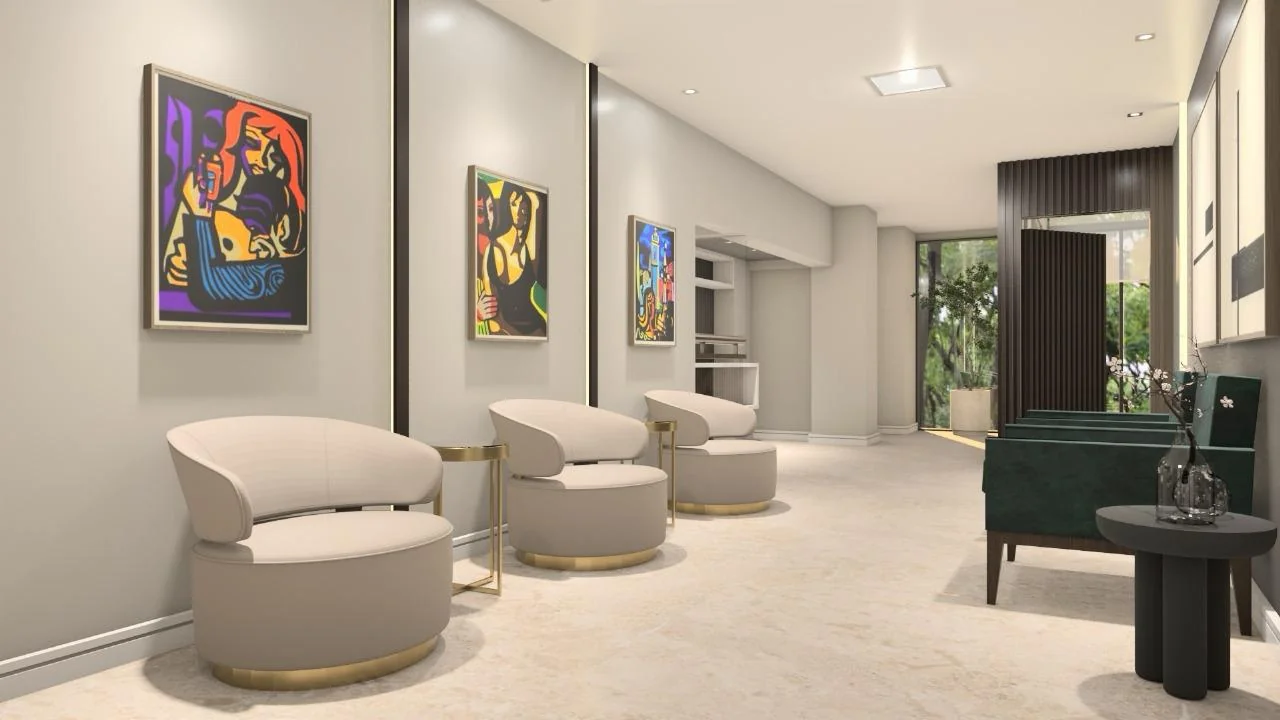 Corredor de atendimento
